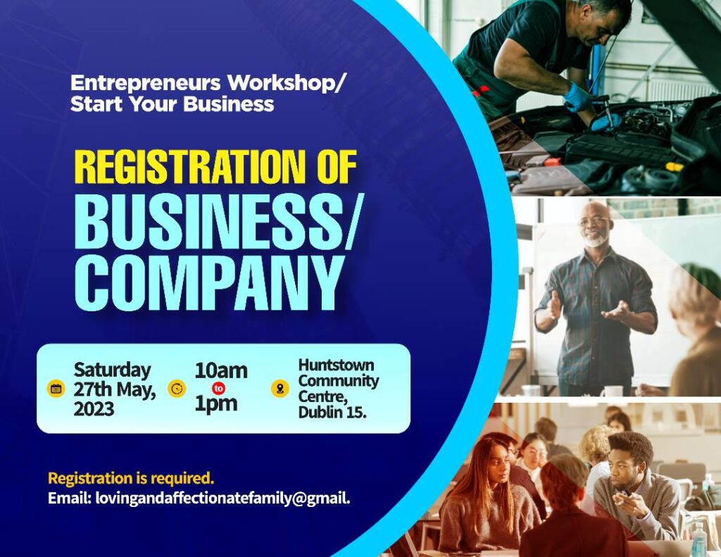 Entrepreneurs Workshop – Start Your Business